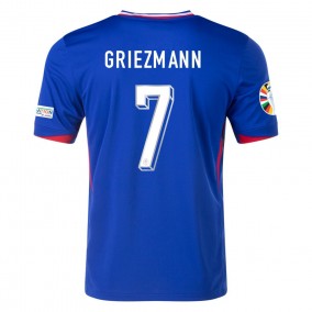 Frankrike GRIEZMANN #7 EM 2024 Hjemmedrakt